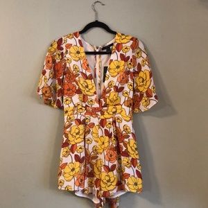Floral romper